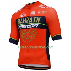 Radtrikot kurzarm 2018 Bahrain-Merida N001